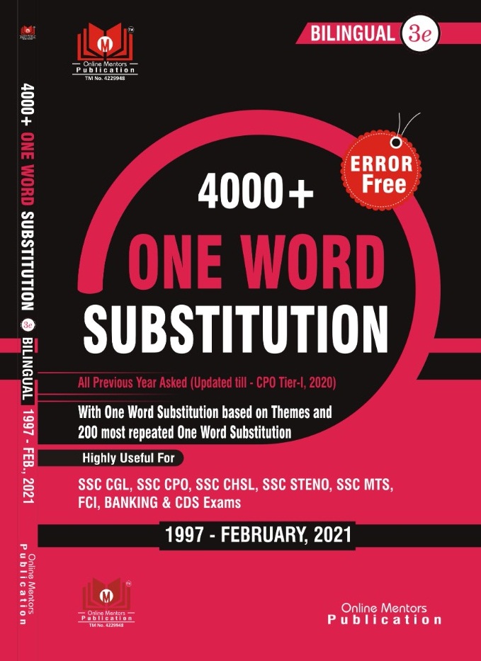 Buy Online Mentors One Word Substitution 4000